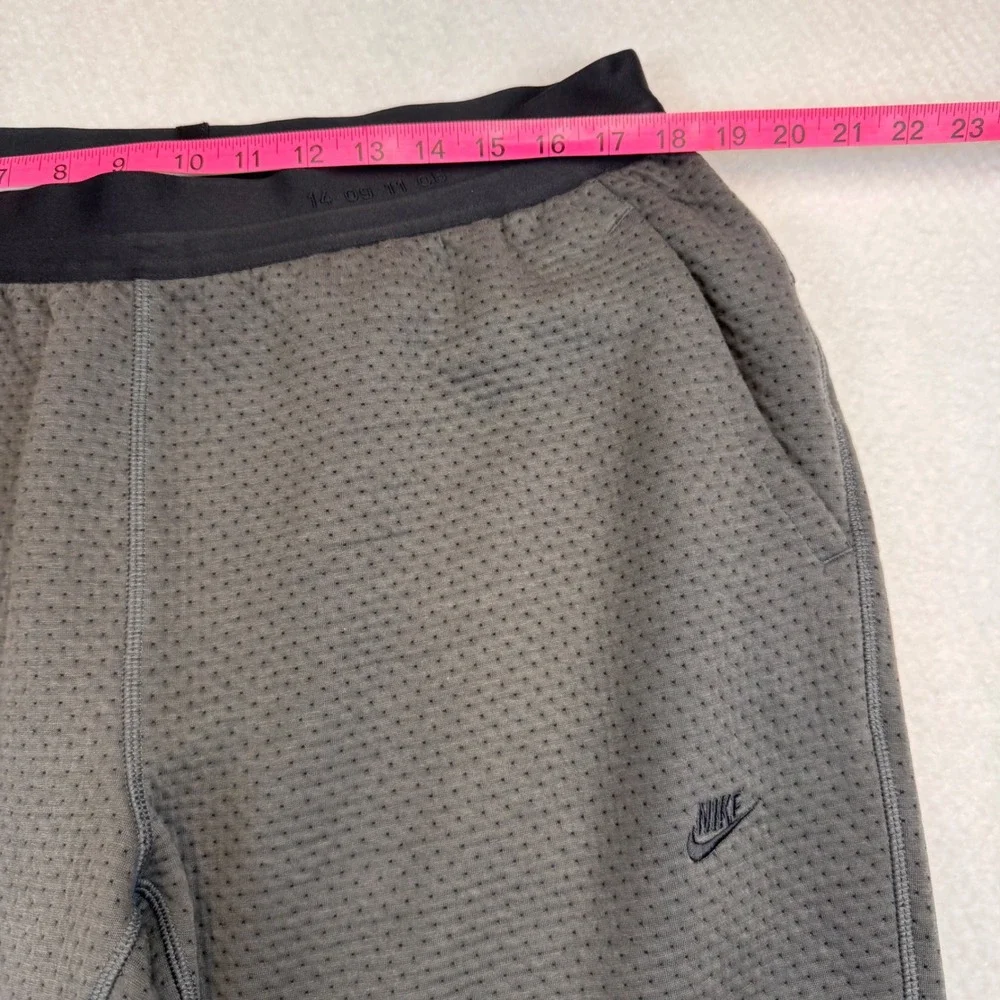 Nike Tech Pack SET Therma-FIT ADV Quilted Hoodie Men Size L‎ Pants XL Dark Gray